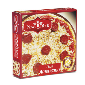 PIZZA AMERICANA 2 UNIDADES NEW YORK 550 GR